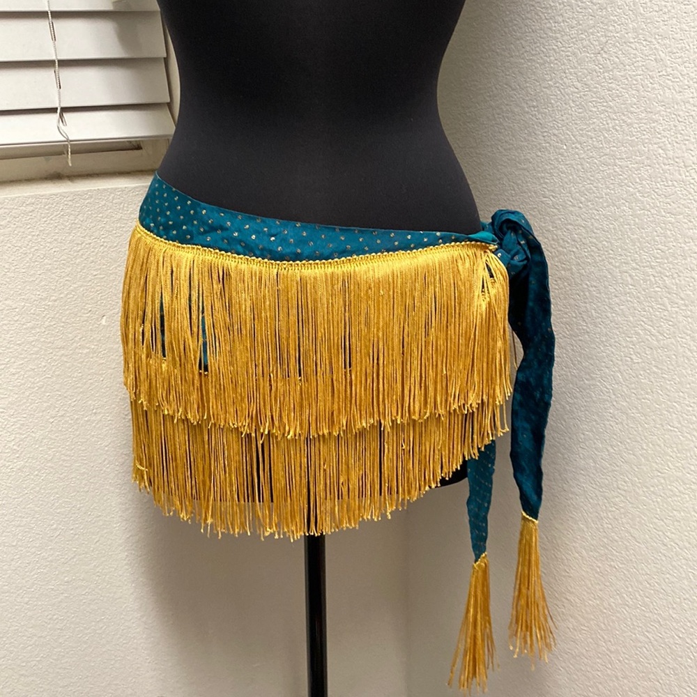 Belly Dancing Belt with long tassels